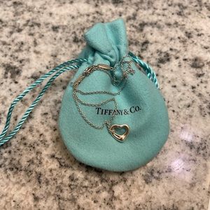 Tiffany Open Heart Necklace
